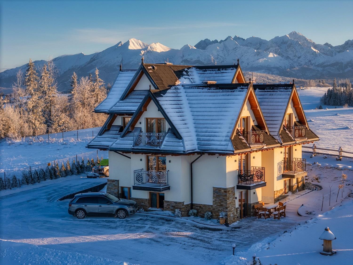 Willa Pasieka Apartamenty Domki Bukowina Tatrzańska Exterior foto