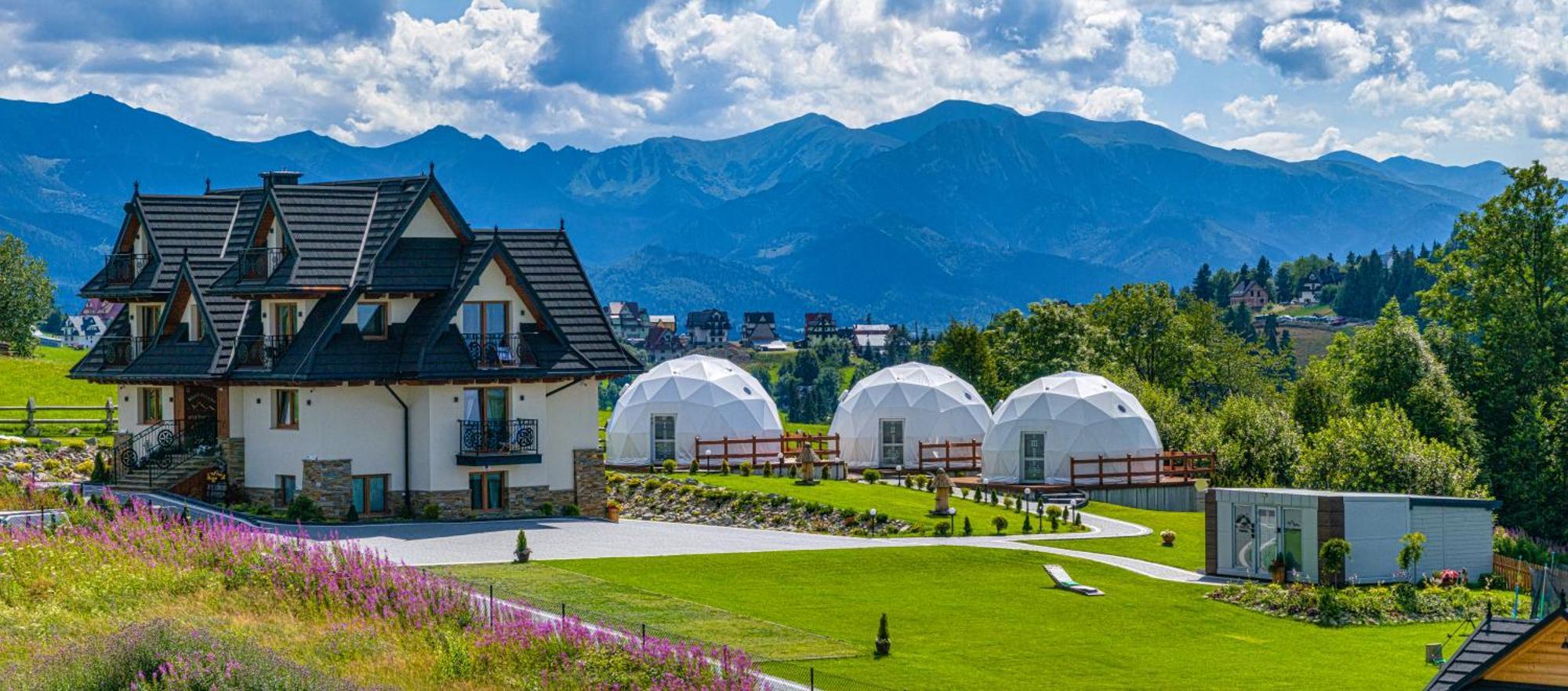 Willa Pasieka Apartamenty Domki Bukowina Tatrzańska Exterior foto